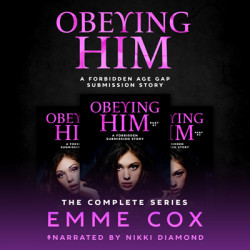 Audiobook cover of Obeying Him - The Complete Series (Audio) by Emme Cox