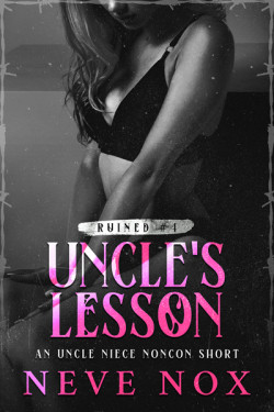 Ebook cover of Uncle's Lesson by Neve Nox