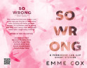 Print book cover of So Wrong (Print) by Emme Cox