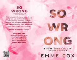 Print book cover of So Wrong by Emme Cox
